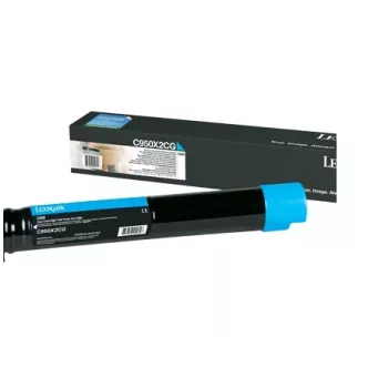 Tonerkartusche Lexmark C950X2CG 20000 Seiten Cyan