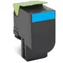 Cartridge Lexmark 80C2HCE 3000 Seiten Cyan