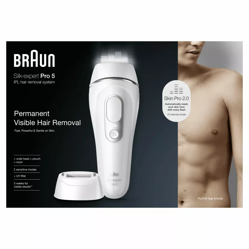 Epilator Braun Silk-expert Pro PL5145 IPL Weiß