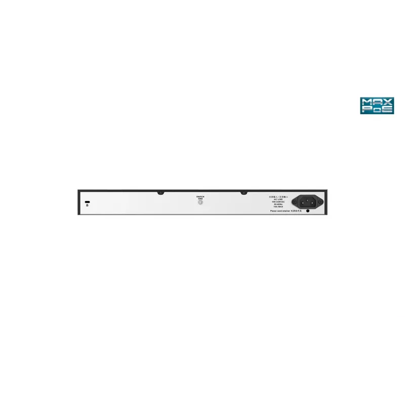 D-Link 24-Port Desktop Gigabit Unmanaged PoE Switch mit 2 x 100/1000Mbps Combo-Ports