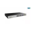 D-Link 24-Port Desktop Gigabit Unmanaged PoE Switch mit 2 x 100/1000Mbps Combo-Ports