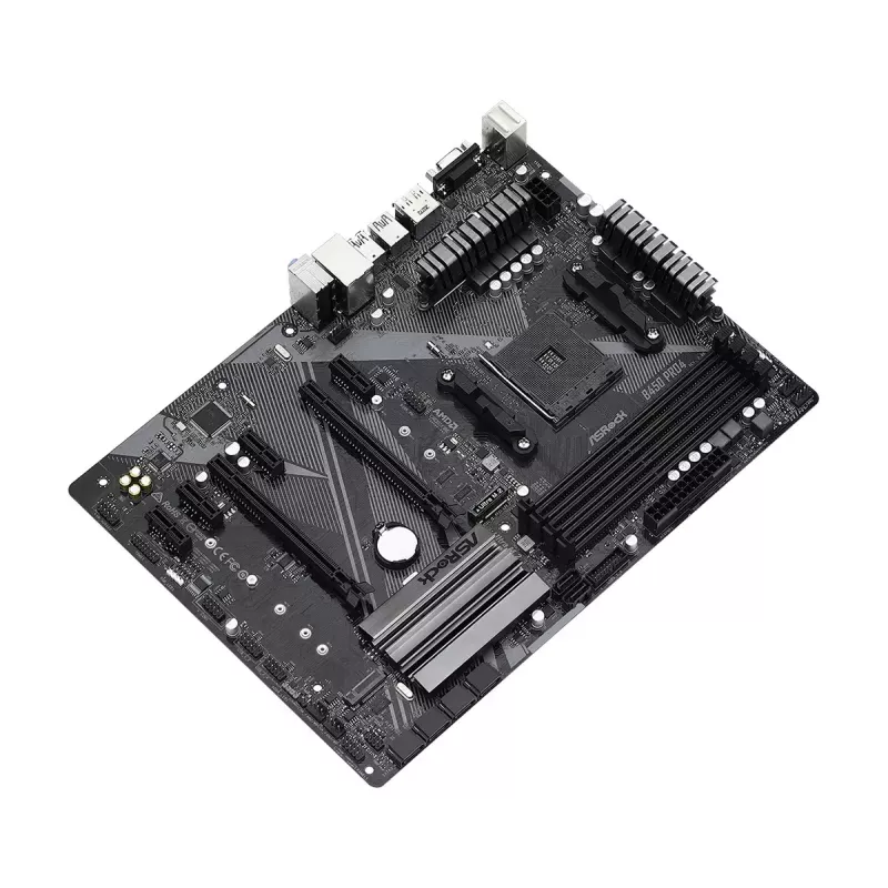 Motherboard ASRock B450 PRO4 R2.0 AMD B450 Sockel AM4 ATX