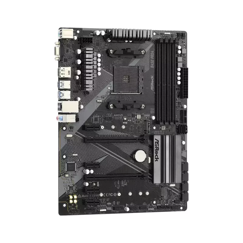 Motherboard ASRock B450 PRO4 R2.0 AMD B450 Sockel AM4 ATX