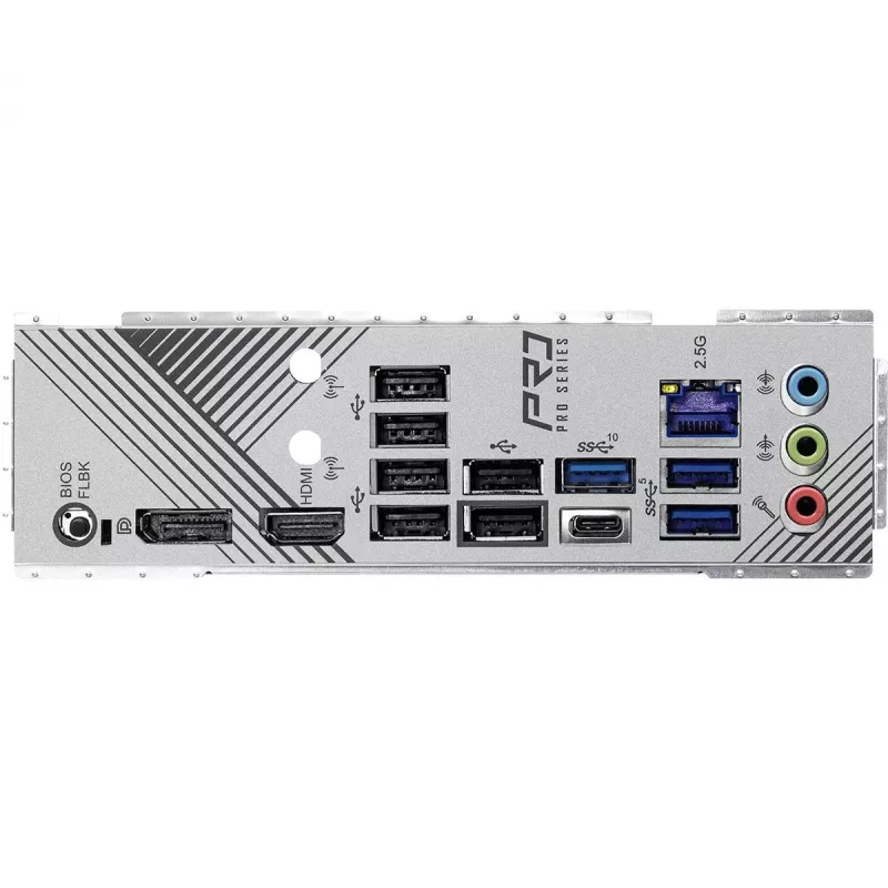 Motherboard ASRock B650 Pro RS — ATX, Sockel AM5, AMD B650, DDR5, 4 DIMM, 128 GB, 2,5 Gb LAN, 1x M.2, HDMI, DisplayPort