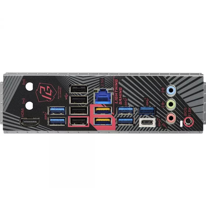 ASRock Motherboard B650 PG Lightning AM5 AMD B650 USB 3.2 SATA 3 7.1ch HD Audio ATX