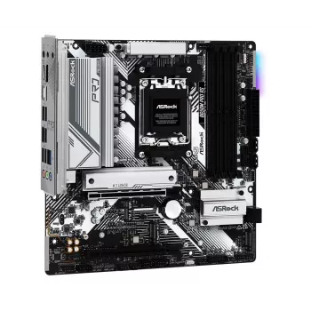 Motherboard ASRock B650M Pro RS — AMD B650, Sockel AM5, micro ATX, DDR5, 4x DIMM, 128 GB, 2,5Gb LAN, 1x M.2, HDMI, DP