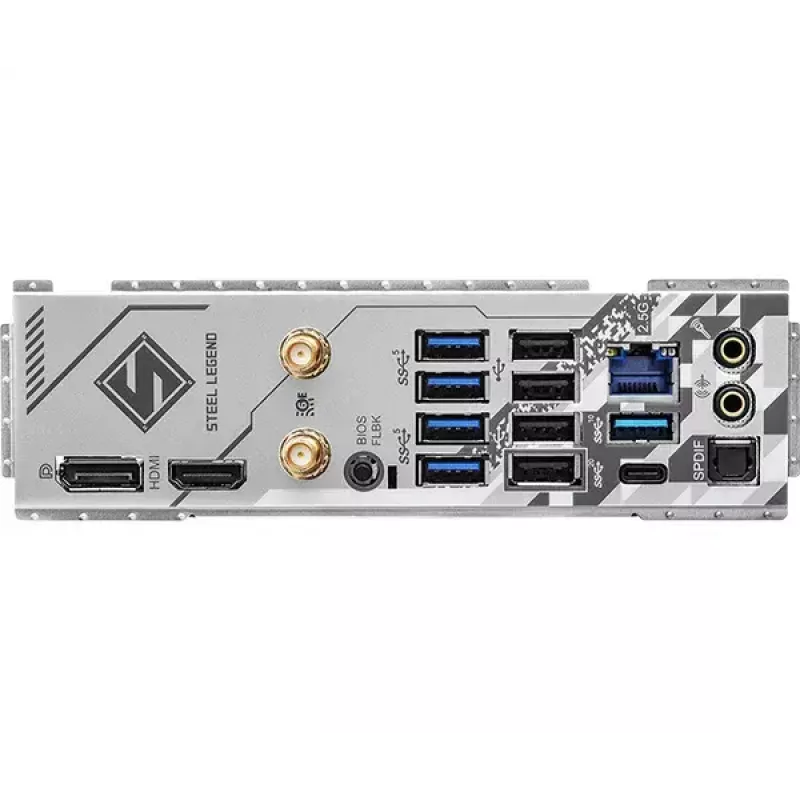 Motherboard ASRock B650 Steel Legend WiFi — AMD B650, Sockel AM5, ATX, DDR5, 4x DIMM, 192 GB, Wi‑Fi 6E, 2,5 Gb LAN