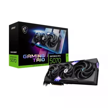 Grafikkarte MSI GeForce RTX 5070 12 GB GDDR7 PCIe 5.0, 6144 CUDA, 2610 MHz, 3xDP 1xHDMI, 338×140×50 mm