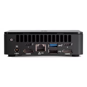 Mini PC Barebone ASUS NUC 12 Pro Slim Kit RNUC12WSKI700002I — Intel Core i7-1260P, unterstützt 64 GB DDR4, 2x M.2 SSD, Wi‑Fi 6E, Thunderbolt 4