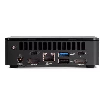 Mini PC Barebone ASUS NUC 12 Pro Slim Kit RNUC12WSKI700002I — Intel Core i7-1260P, unterstützt 64 GB DDR4, 2x M.2 SSD, Wi‑Fi 6E, Thunderbolt 4