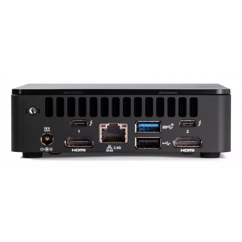 Mini PC Barebone ASUS NUC 12 Pro Slim Kit RNUC12WSKI700002I — Intel Core i7-1260P, unterstützt 64 GB DDR4, 2x M.2 SSD, Wi‑Fi 6E, Thunderbolt 4