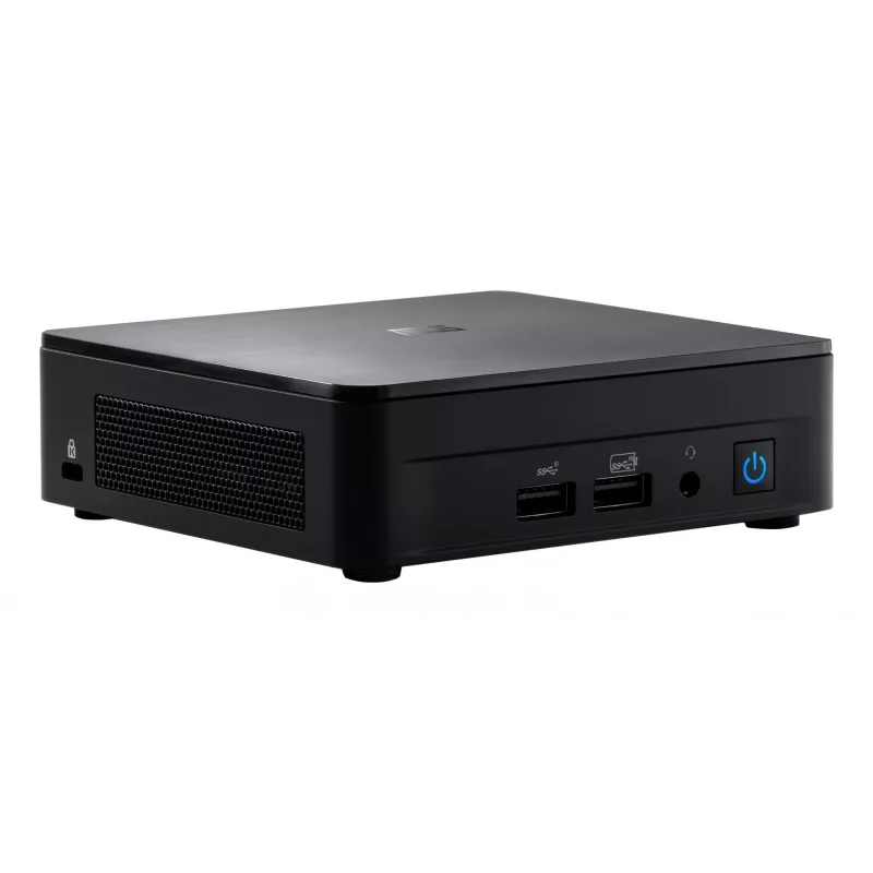 Mini PC Barebone ASUS NUC 12 Pro Slim Kit RNUC12WSKI700002I — Intel Core i7-1260P, unterstützt 64 GB DDR4, 2x M.2 SSD, Wi‑Fi 6E, Thunderbolt 4