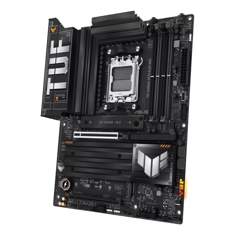 Motherboard ASUS TUF GAMING X870-PLUS WIFI — AMD X870, Sockel AM5, ATX, DDR5, 4 DIMM, Wi‑Fi 7, Bluetooth 5.4