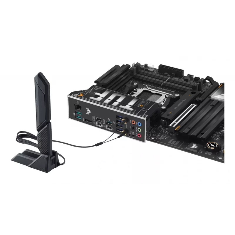 Motherboard ASUS TUF GAMING X870-PLUS WIFI — AMD X870, Sockel AM5, ATX, DDR5, 4 DIMM, Wi‑Fi 7, Bluetooth 5.4