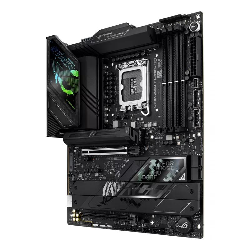 Motherboard ASUS ROG STRIX Z890-F GAMING WIFI — Intel Z890, LGA 1851, ATX, DDR5, 4x DIMM, 192GB, Wi‑Fi 7, Bluetooth 5.4