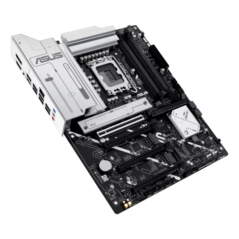 Motherboard ASUS PRIME Z890-P — Intel Z890, LGA 1851, ATX, DDR5, 4x DIMM, 192GB, 4x M.2, 2,5Gb LAN, HDMI 2.1, 1x USB-C