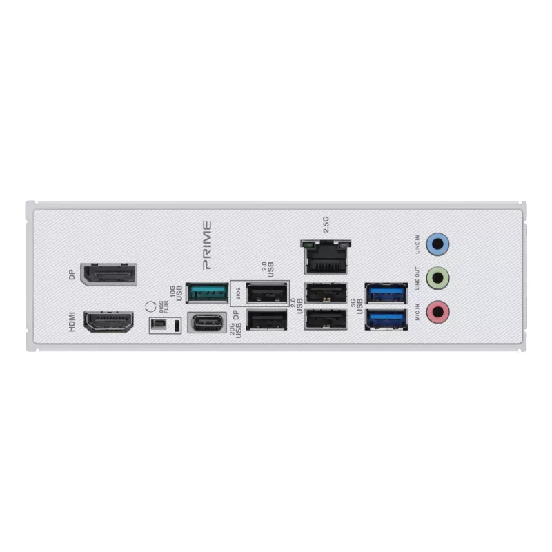Motherboard ASUS PRIME Z890-P — Intel Z890, LGA 1851, ATX, DDR5, 4x DIMM, 192GB, 4x M.2, 2,5Gb LAN, HDMI 2.1, 1x USB-C