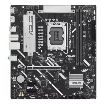Motherboard ASUS PRIME B860M-K — Intel B860, LGA 1851, micro ATX, DDR5, 2x M.2, 2 DIMM, 2.5Gb LAN