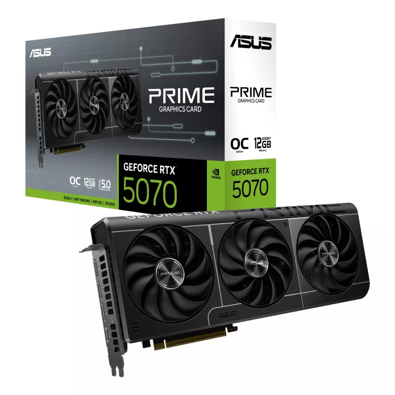 ASUS Grafikkarte NVIDIA GeForce PRIME OC RTX5070 12GB GDDR7