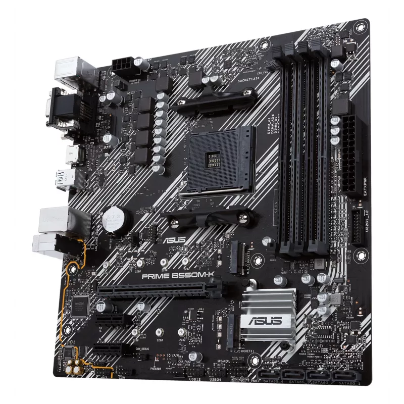 Motherboard ASUS PRIME B550M-K AMD B550 Socket AM4 micro ATX