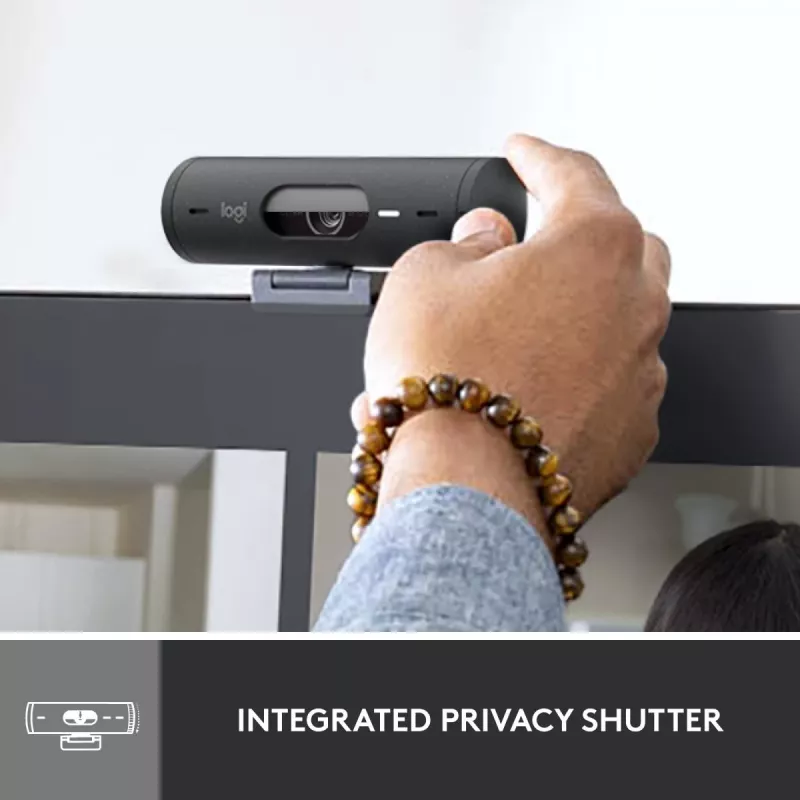 LOGITECH Brio 500 Full HD Webcam Graphite