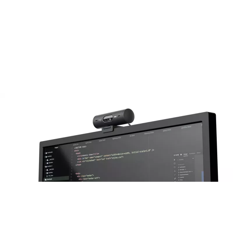 LOGITECH Brio 500 Full HD Webcam Graphite