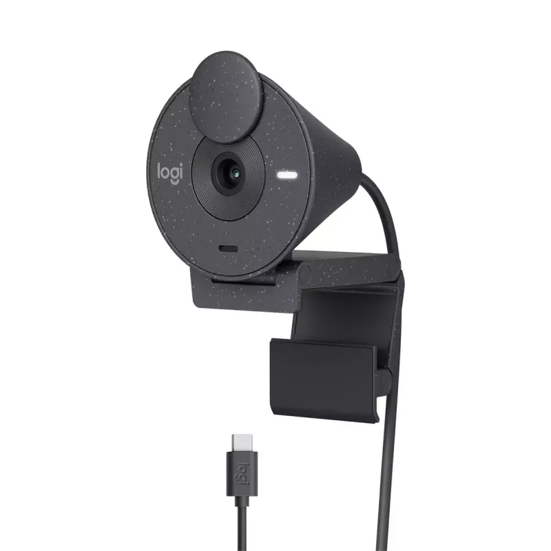 LOGITECH Brio 300 Full HD Webcam - Graphite