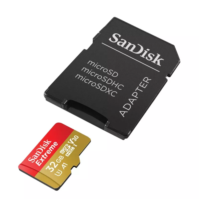 Flash-Speicher SanDisk 32 GB MicroSDHC UHS-I Class 10 SDSQXAF-032G-GN6MA