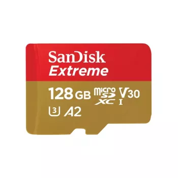 WESTERN DIGITAL Extreme Micro SDXC 128 GB + SD-Adapter 190 MB/s 90 MB/s A2 C10 V30 UHS-I U3