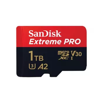 MicroSDXC-Speicherkarte SANDISK Extreme PRO 1 TB UHS-I, Lesen 200 MB/s, Schreiben 140 MB/s, A2, U3, V30, Klasse 10