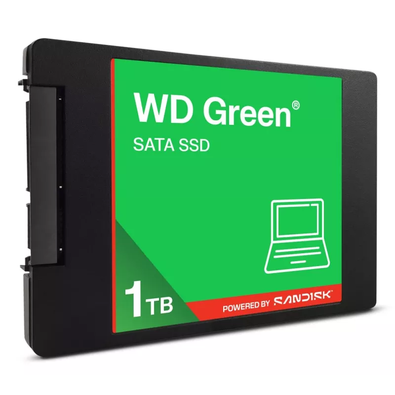 WESTERN DIGITAL SSD - WD Grün - 1 TB - SATA 6 Gb/s - 2,5 Zoll/7 mm Gehäuse