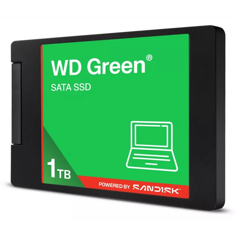 WESTERN DIGITAL SSD - WD Grün - 1 TB - SATA 6 Gb/s - 2,5 Zoll/7 mm Gehäuse