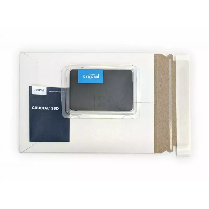 CRUCIAL BX500 240GB SSD, 2.5” 7mm, SATA 6 Gb/s, Lesen/Schreiben: 540 / 500 MB/s