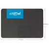 CRUCIAL BX500 240GB SSD, 2.5” 7mm, SATA 6 Gb/s, Lesen/Schreiben: 540 / 500 MB/s