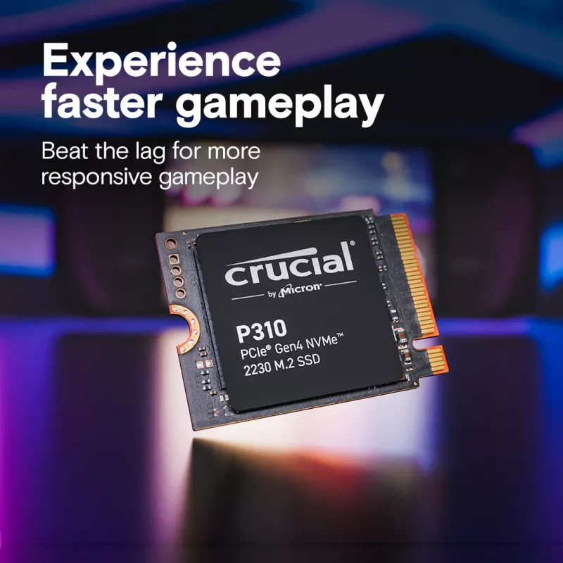 SSD-Laufwerk Crucial 2TB M.2 PCIe Gen4 NVMe P310