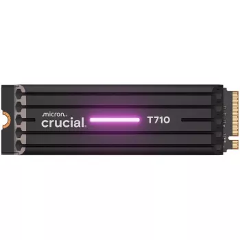 SSD CRUCIAL T710 2 TB M.2 PCIe 5.0 NVMe, 2000 GB, Lesen 14500 MB/s, Schreiben 13800 MB/s