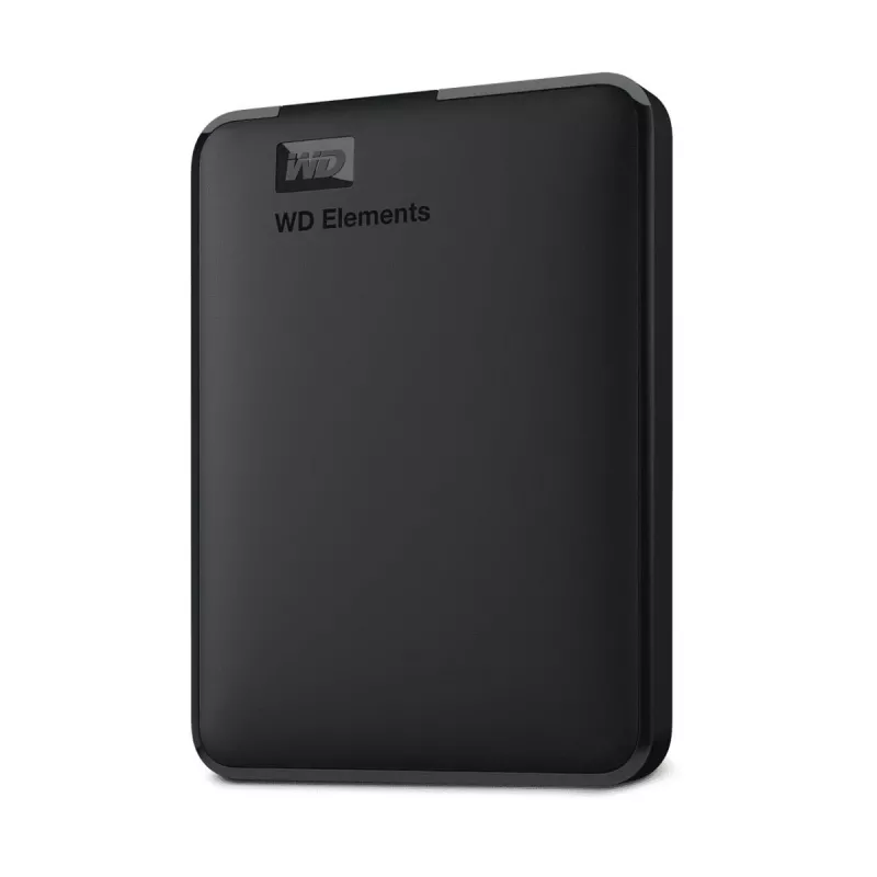 Externe Festplatte Western Digital 5 TB USB 3.2 Gen 1 Elements Portable Schwarz