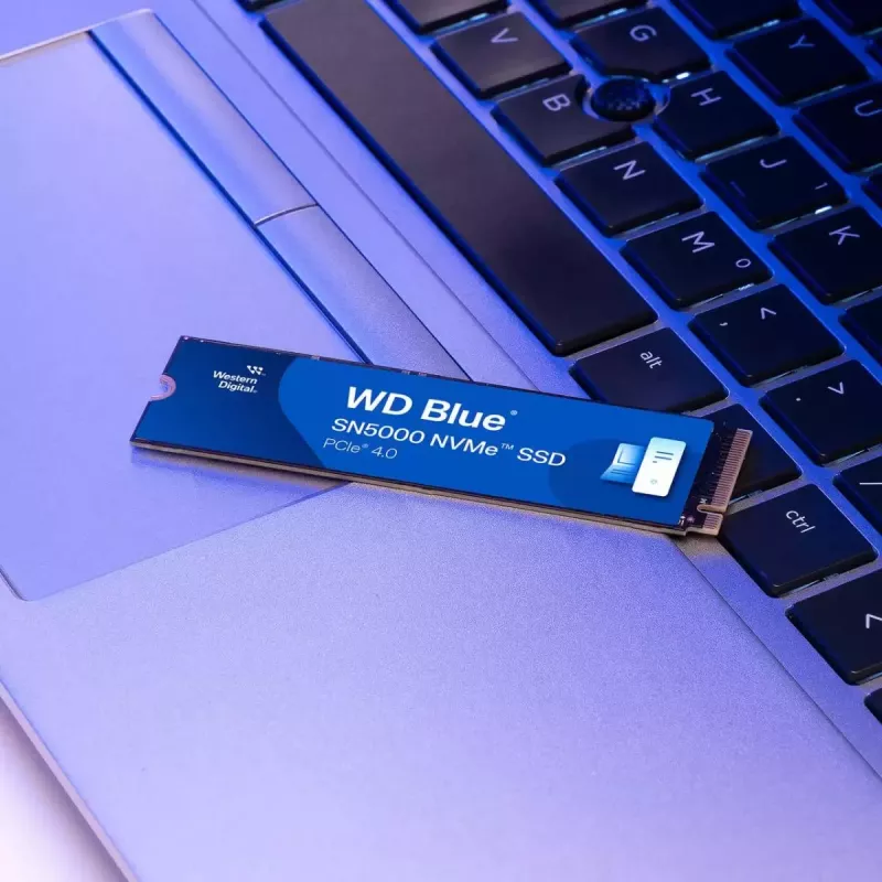 SSD-Festplatte Western Digital 500GB M.2 PCIe Gen4 Blue SN5000