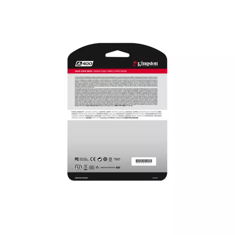 Kingston 240GB A400 SATA 3 2,5 Zoll Interne SSD SA400S37/240G