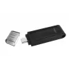 Kingston Technology DataTraveler 128GB USB-C 3.2 Gen 1 70, 128 GB, USB Type-C, 3.2 Gen 1 (3.1 Gen 1), Kappe, 7 g, Schwarz