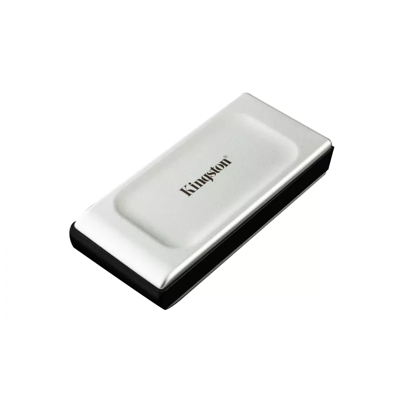Kingston Technology 1000G PORTABLE SSD XS2000, 1 TB, USB Type-C, 3.2 Gen 2 (3.1 Gen 2), 2000 MB/s, Schwarz, Silber