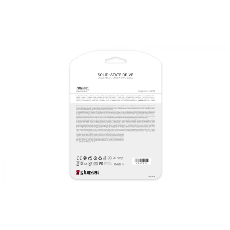 SSD-Festplatte Kingston Technology 1024G M.2 NVMe KC3000