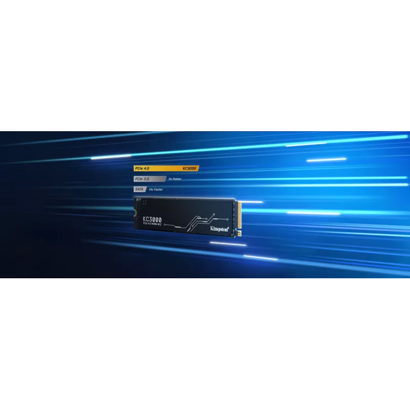 SSD-Festplatte Kingston Technology 1024G M.2 NVMe KC3000
