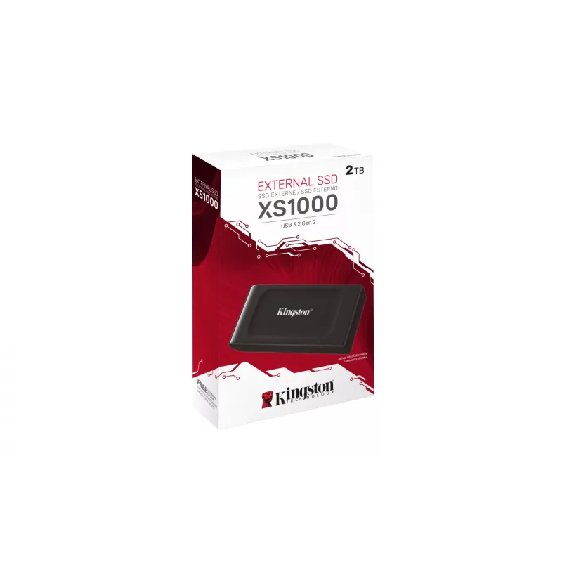 Kingston Technology 2TB XS1000 externe tragbare SSD USB 3.2 Gen 2