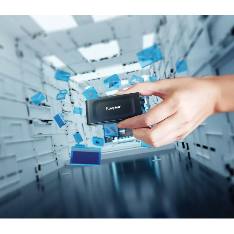 Kingston Technology 2TB XS1000 externe tragbare SSD USB 3.2 Gen 2