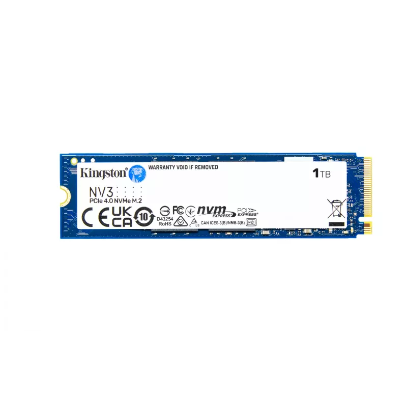 SSD-Festplatte Kingston Technology 1TB M.2 NVMe NV3S/1000G