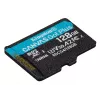 Kingston Technology 128 GB microSDXC Canvas Go Plus Gen4 200 MB/s A2 U3 V30 Karte + Adapter