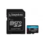 Kingston Technology 256GB microSDXC Canvas Go Plus Gen4 200MB/s A2 U3 V30 Karte + Adapter