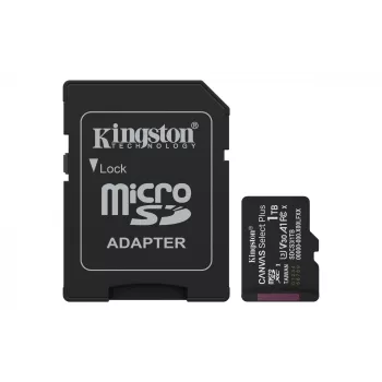Kingston Technology 1TB microSDXC Canvas Select Plus Gen3 150MB/s A1 Karte + Adapter