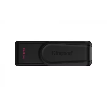Kingston Technology DataTraveler 64GB tragbarer USB 3.2 Gen 1 Exodia S (Schwarz/Schwarz)